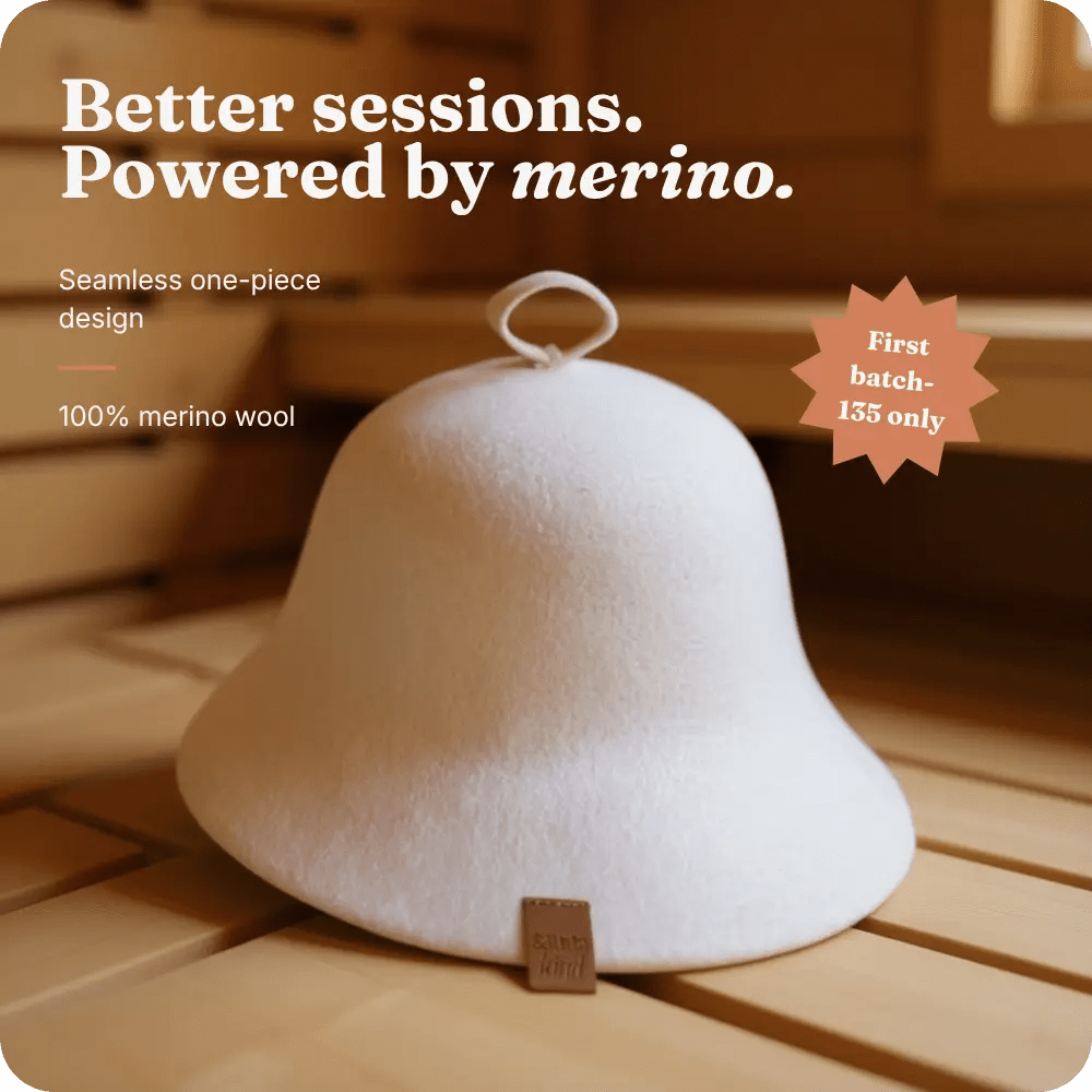 Sauna Kind hat - in sauna